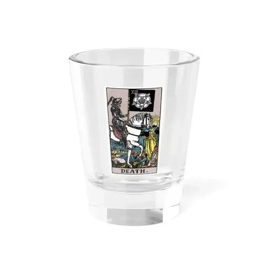 Death (Tarot Card) Shot Glass 1.5oz 1.5oz - Go Mug Yourself