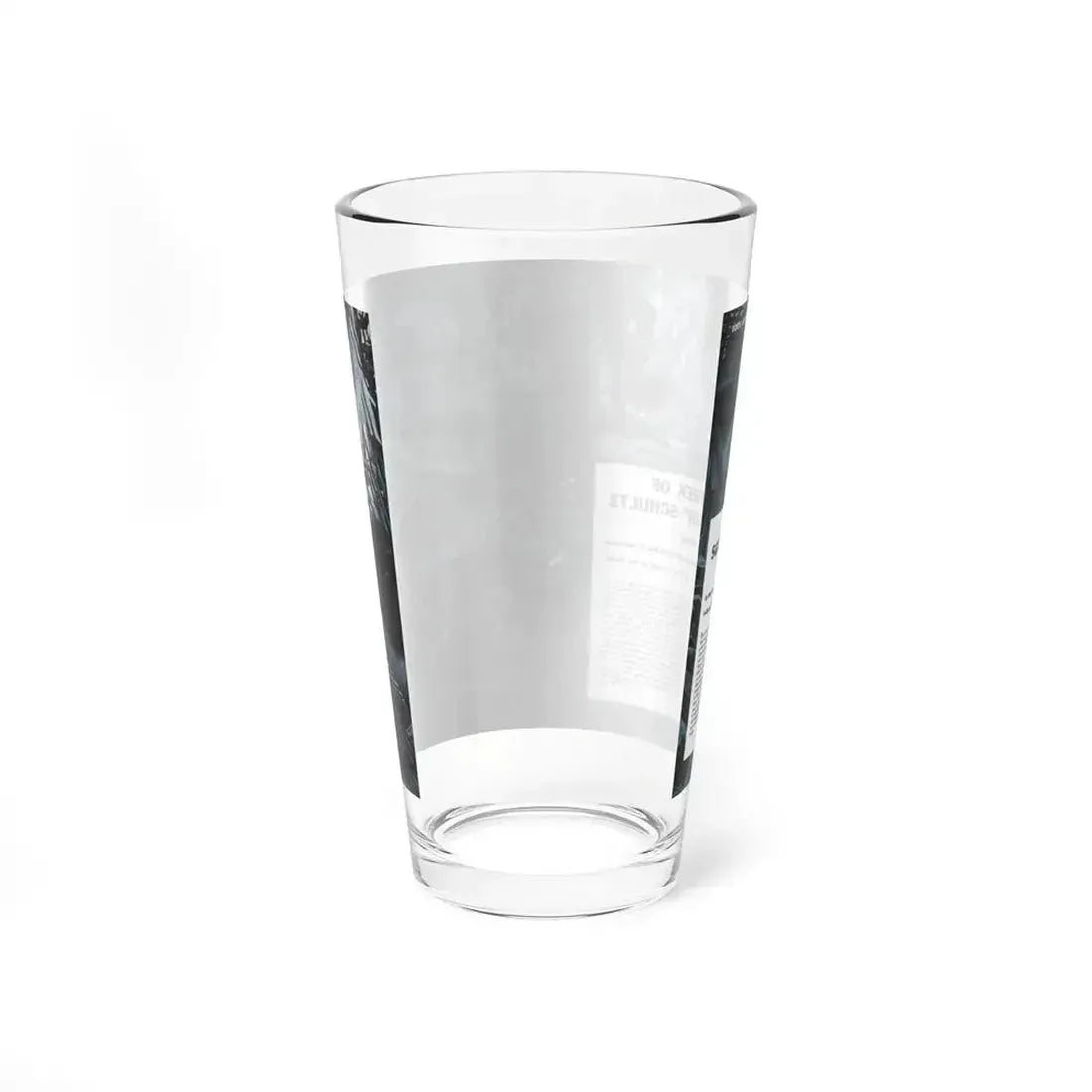 Death Trek Of Sgt. 'Shotgun' Schultz, For Men Only, February 1959 - Pint Glass 16oz - Go Mug Yourself