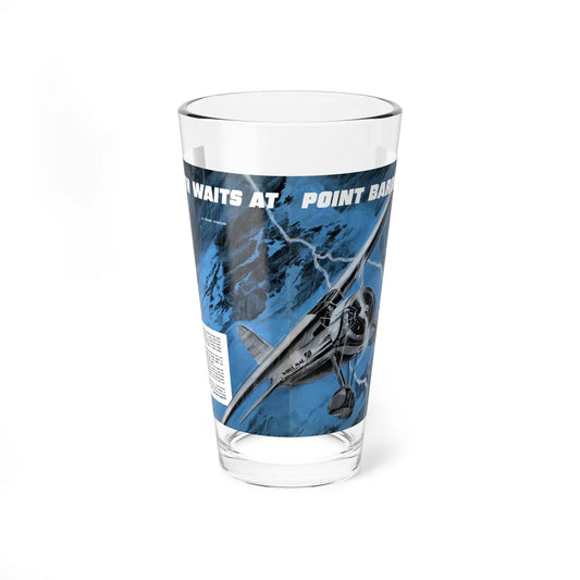 Death Waits at Point Barrow, Man's Magazine, November 1959 - Pint Glass 16oz-16oz-Go Mug Yourself