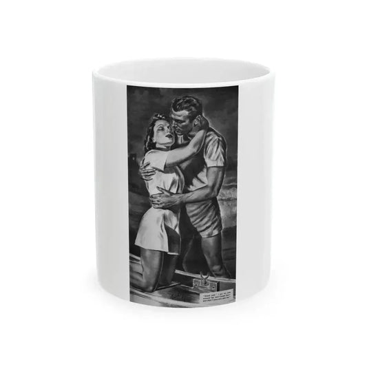 Death Waits For A Lady, Liberty magazine, February 8, 1941 - White Coffee Mug 11oz - Go Mug Yourself