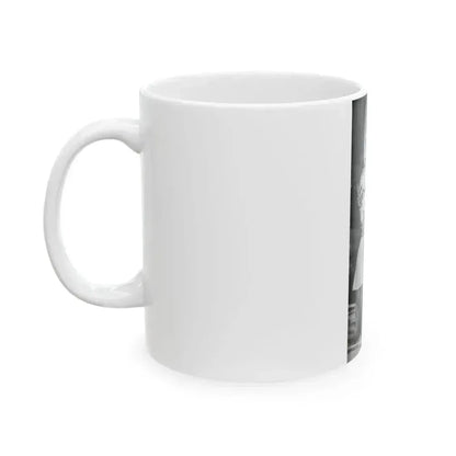 Death Waits For A Lady, Liberty magazine, February 8, 1941 - White Coffee Mug - Go Mug Yourself
