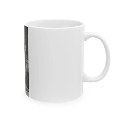 Death Waits For A Lady, Liberty magazine, February 8, 1941 - White Coffee Mug - Go Mug Yourself