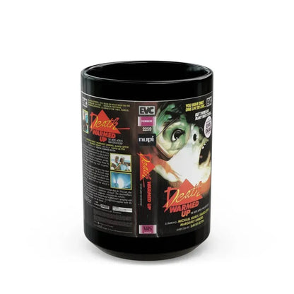 DEATH WARMED UP MICHAEL HURST (VHS COVER) - Black Coffee Mug 15oz - Go Mug Yourself