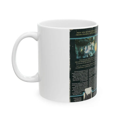 DEATH WARMED UP (VHS COVER) - White Coffee Mug-Go Mug Yourself