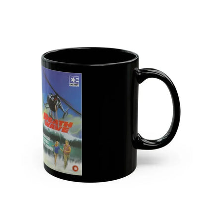 DEATH WAVE (VHS COVER) - Black Coffee Mug - Go Mug Yourself