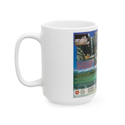DEATH WAVE (VHS COVER) - White Coffee Mug - Go Mug Yourself