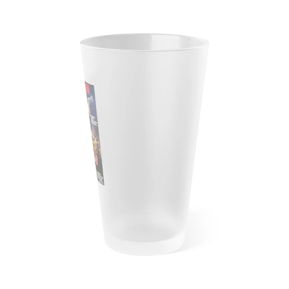 DEATH WISH 3 1985 Movie Poster - Frosted Pint Glass 16oz-Go Mug Yourself