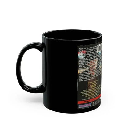DEATH WISH II (VHS COVER) - Black Coffee Mug - Go Mug Yourself