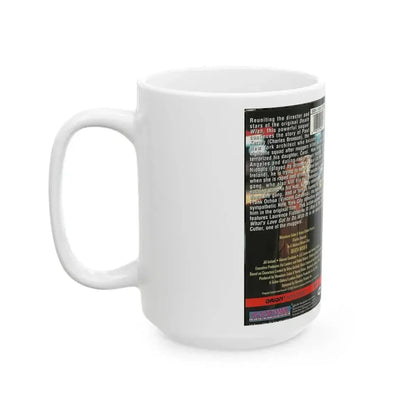 DEATH WISH II (VHS COVER) - White Coffee Mug - Go Mug Yourself
