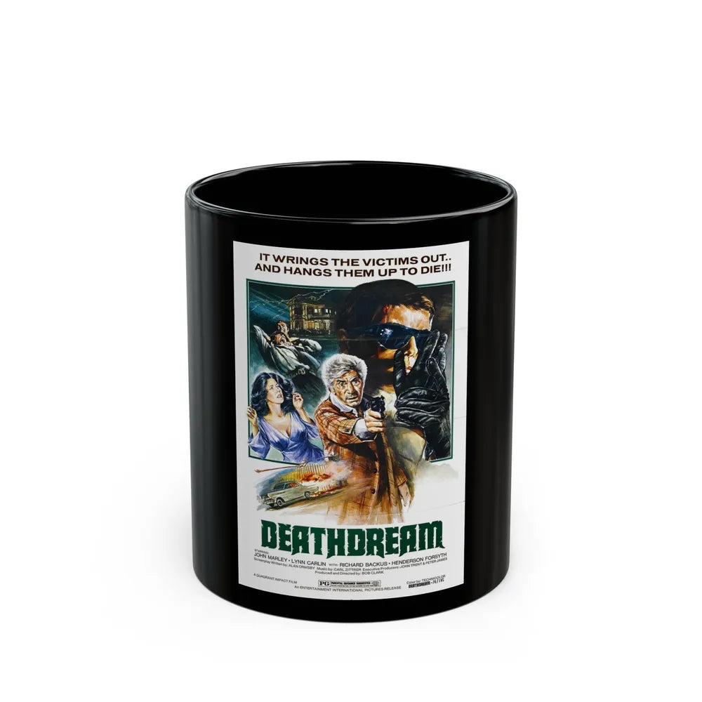 DEATHDREAM 1974 Movie Poster - Black Coffee Mug-11oz-Go Mug Yourself