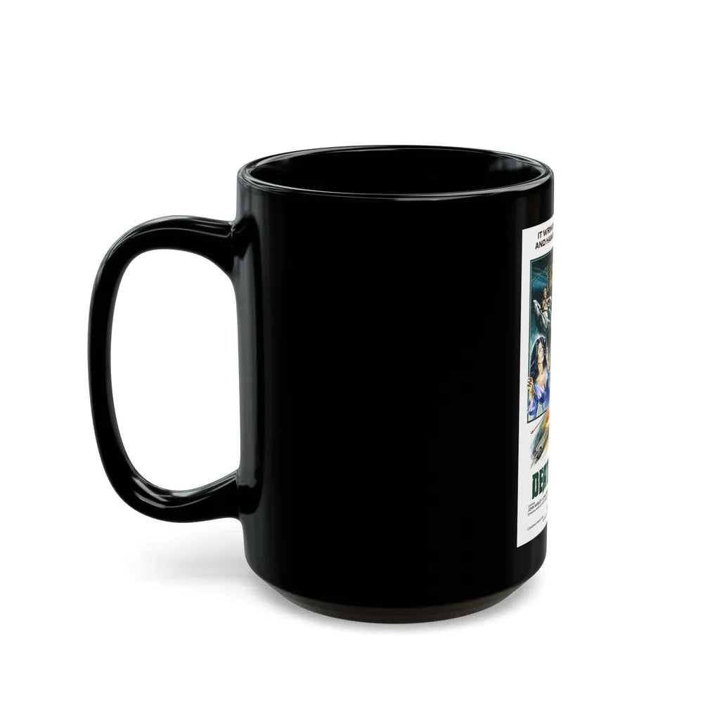 DEATHDREAM 1974 Movie Poster - Black Coffee Mug-Go Mug Yourself