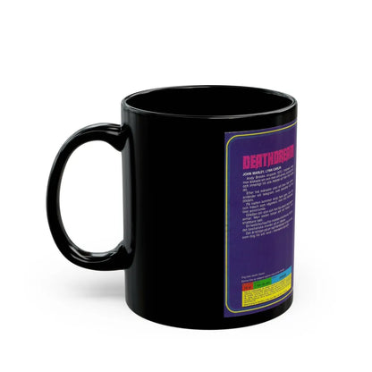 DEATHDREAM MAC VIDEO (VHS COVER) - Black Coffee Mug-Go Mug Yourself