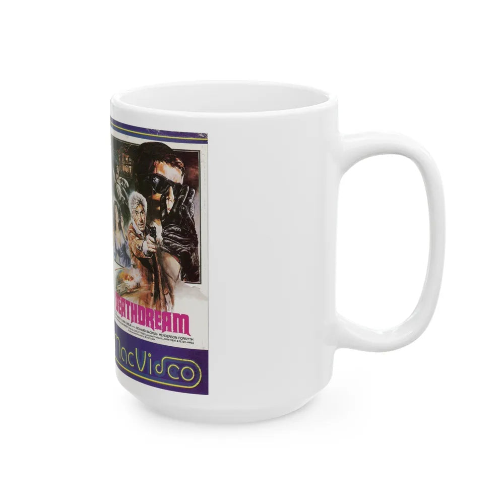 DEATHDREAM MAC VIDEO (VHS COVER) - White Coffee Mug-Go Mug Yourself