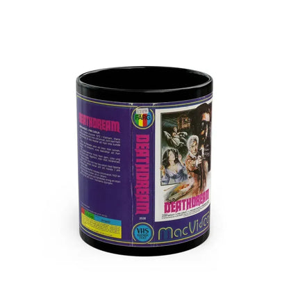 DEATHDREAM (VHS COVER) - Black Coffee Mug 11oz - Go Mug Yourself