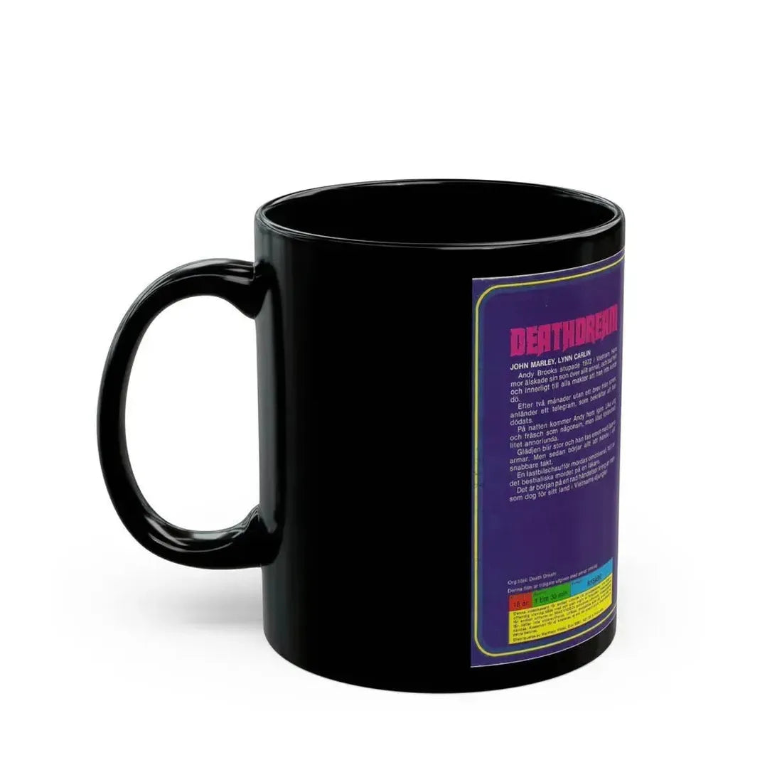 DEATHDREAM (VHS COVER) - Black Coffee Mug - Go Mug Yourself