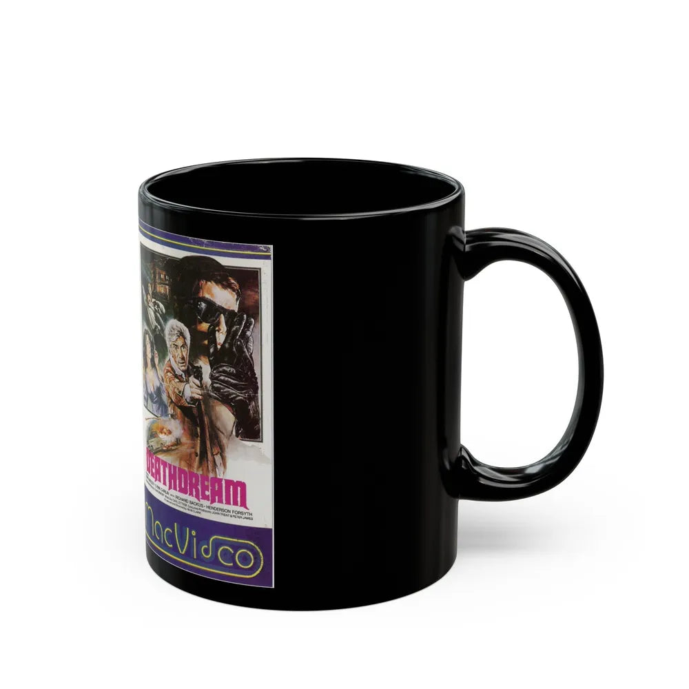 DEATHDREAM (VHS COVER) - Black Coffee Mug-Go Mug Yourself