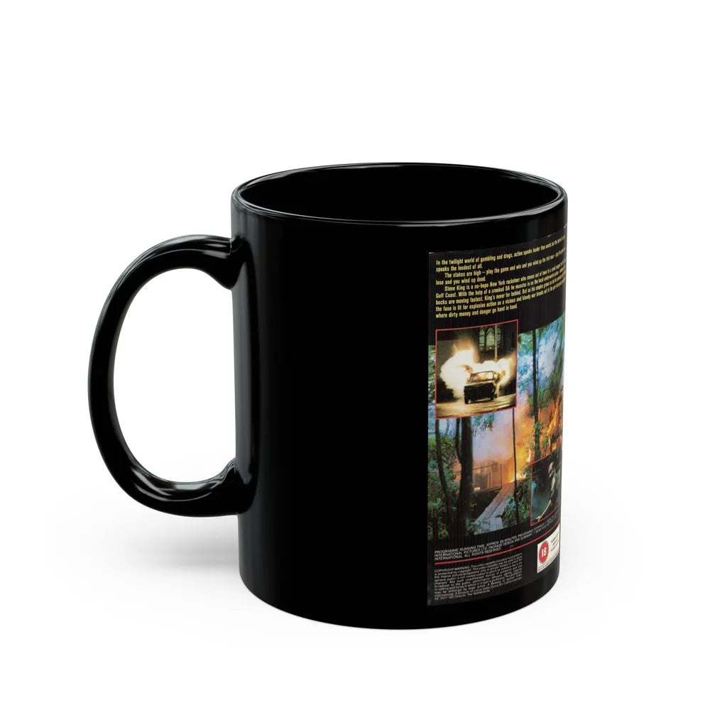 DEATHLINE (VHS COVER) - Black Coffee Mug-Go Mug Yourself