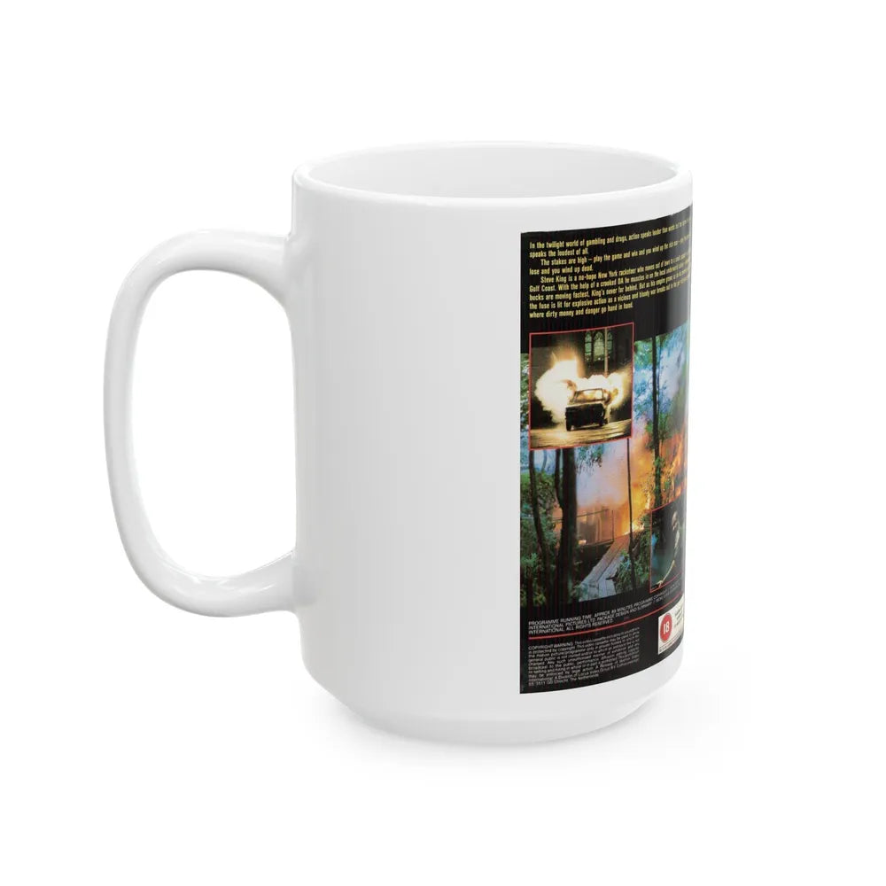 DEATHLINE (VHS COVER) - White Coffee Mug-Go Mug Yourself