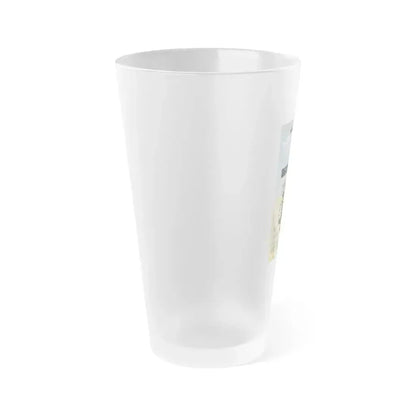 DEATHSPORT 1978 Movie Poster - Frosted Pint Glass 16oz - Go Mug Yourself