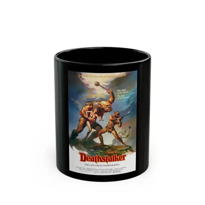 DEATHSTALKER 1983 Movie Poster - Black Coffee Mug 11oz - Go Mug Yourself
