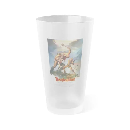 DEATHSTALKER 1983 Movie Poster - Frosted Pint Glass 16oz 16oz Frosted - Go Mug Yourself
