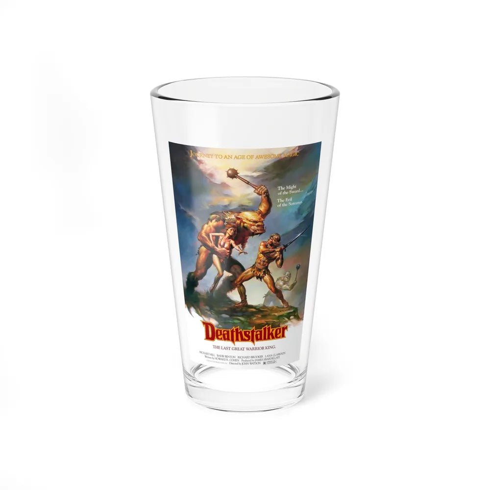 DEATHSTALKER 1983 Movie Poster - Pint Glass 16oz-16oz-Go Mug Yourself