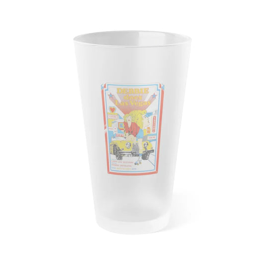 DEBBIE DOES LAS VEGAS 1981 Movie Poster - Frosted Pint Glass 16oz-16oz-Frosted-Go Mug Yourself