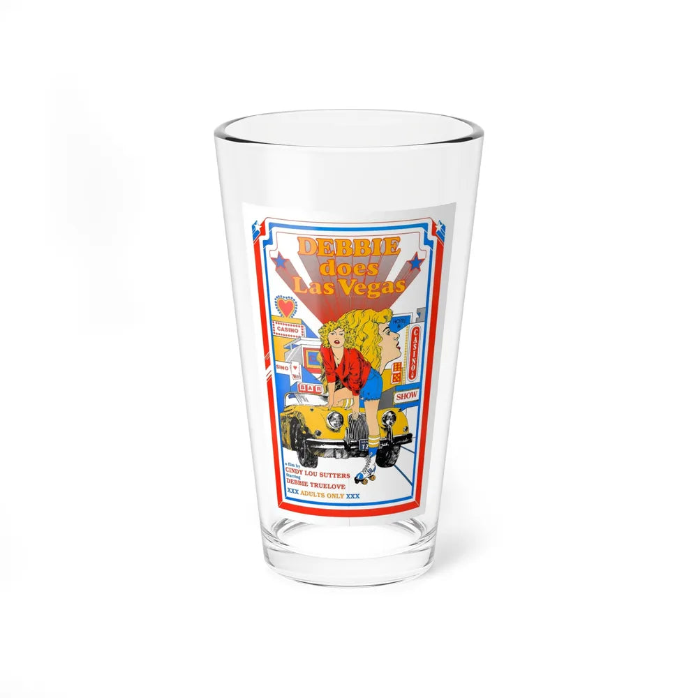 DEBBIE DOES LAS VEGAS 1981 Movie Poster - Pint Glass 16oz-16oz-Go Mug Yourself