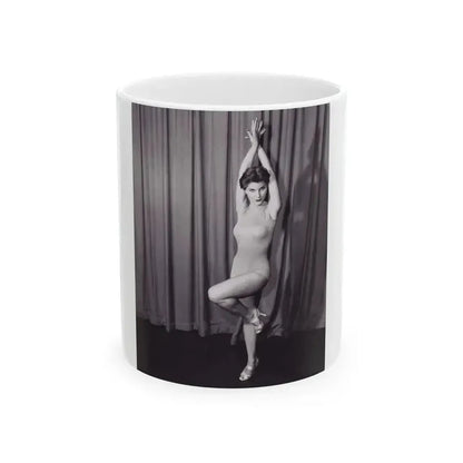 Debra Paget #07 1 (Vintage Female Icon) White Coffee Mug 11oz - Go Mug Yourself
