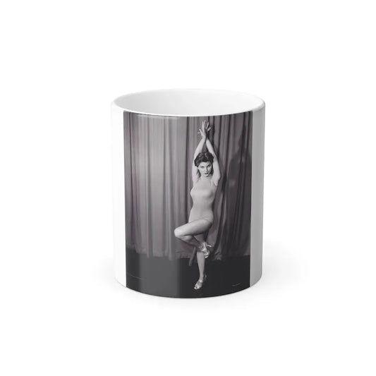 Debra Paget #07 (Vintage Female Icon) Color Changing Mug 11oz 11oz - Go Mug Yourself