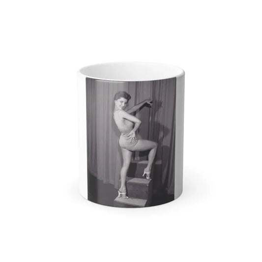 Debra Paget #08 (Vintage Female Icon) Color Changing Mug 11oz 11oz - Go Mug Yourself