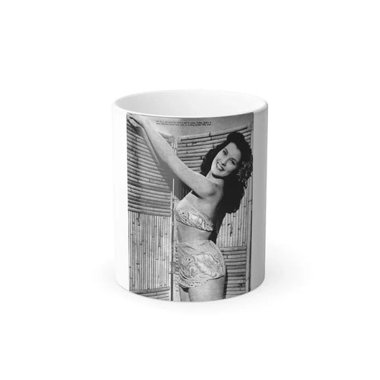 Debra Paget #172 (Vintage Female Icon) Color Changing Mug 11oz 11oz - Go Mug Yourself