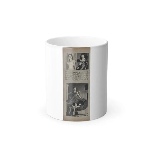 Debra Paget #174 (Vintage Female Icon) Color Changing Mug 11oz 11oz - Go Mug Yourself