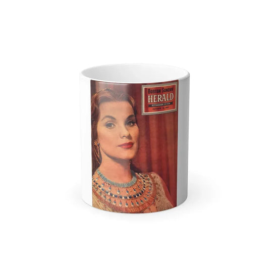 Debra Paget #203 (Vintage Female Icon) Color Changing Mug 11oz 11oz - Go Mug Yourself