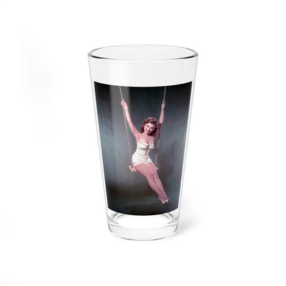 Debra Paget #21 (Vintage Female Icon) Pint Glass 16oz-16oz-Go Mug Yourself