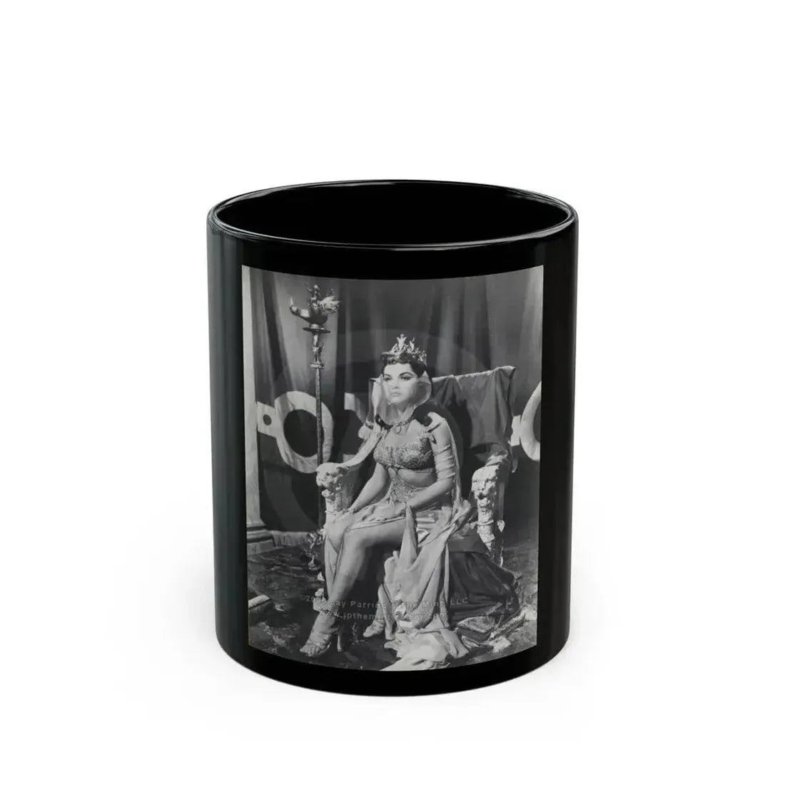 Debra Paget #225 (Vintage Female Icon) Black Coffee Mug 11oz - Go Mug Yourself
