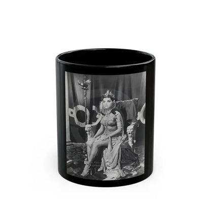 Debra Paget #225 (Vintage Female Icon) Black Coffee Mug 11oz - Go Mug Yourself