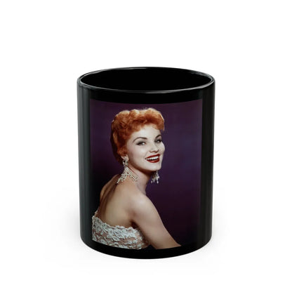 Debra Paget #230 (Vintage Female Icon) Black Coffee Mug-11oz-Go Mug Yourself