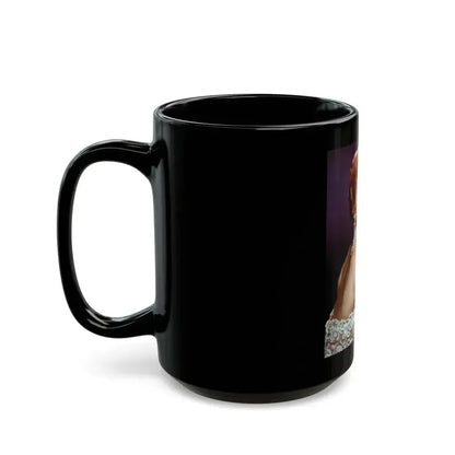Debra Paget #230 (Vintage Female Icon) Black Coffee Mug - Go Mug Yourself