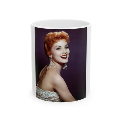 Debra Paget #230 (Vintage Female Icon) White Coffee Mug-11oz-Go Mug Yourself