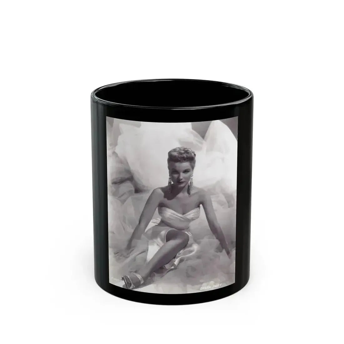 Debra Paget #231 (Vintage Female Icon) Black Coffee Mug 11oz - Go Mug Yourself