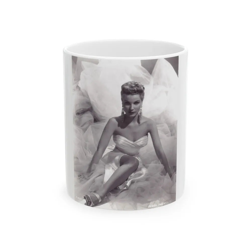 Debra Paget #231 (Vintage Female Icon) White Coffee Mug-11oz-Go Mug Yourself