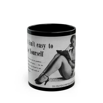 Debra Paget #243 (Vintage Female Icon) Black Coffee Mug 11oz - Go Mug Yourself