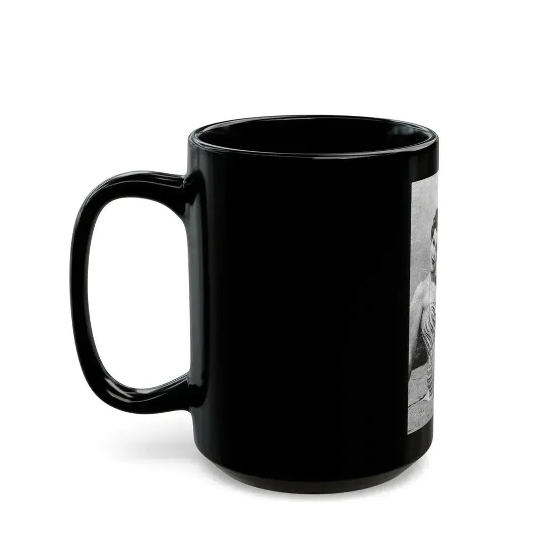 Debra Paget #244 (Vintage Female Icon) Black Coffee Mug - Go Mug Yourself