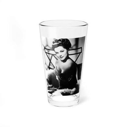 Debra Paget #254 (Vintage Female Icon) Pint Glass 16oz-16oz-Go Mug Yourself