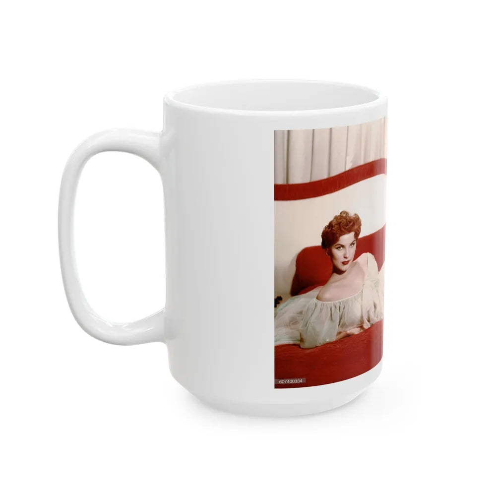 Debra Paget #255 (Vintage Female Icon) White Coffee Mug-Go Mug Yourself