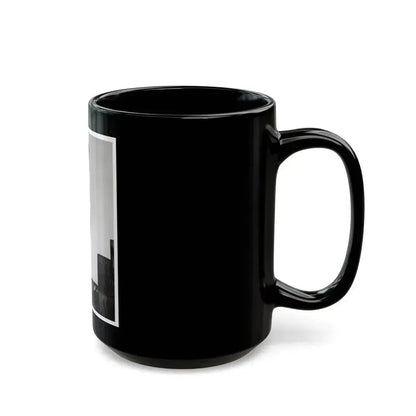 Debra Paget #263 - 8x10 Full Body 1-Piece White Swimsuit Cheesecake Photo Re-Strike from Mid 50's 1 (Vintage Female Icon) Black Coffee Mug - Go Mug Yourself