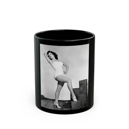Debra Paget #264 2 (Vintage Female Icon) Black Coffee Mug 11oz - Go Mug Yourself