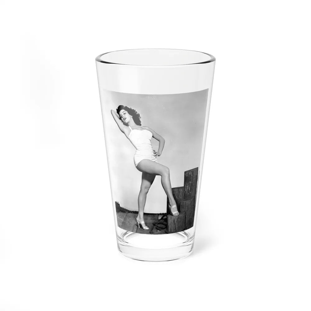 Debra Paget #264 3 (Vintage Female Icon) Pint Glass 16oz-16oz-Go Mug Yourself