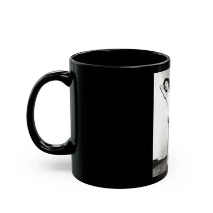 Debra Paget #264 4 (Vintage Female Icon) Black Coffee Mug - Go Mug Yourself